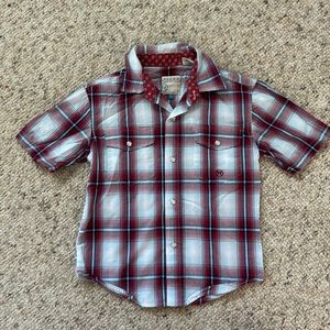 Boys Roper Collared Cowboy Shirt
